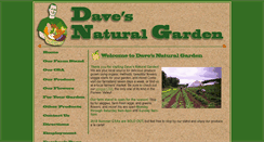 Desktop Screenshot of davesnaturalgarden.com